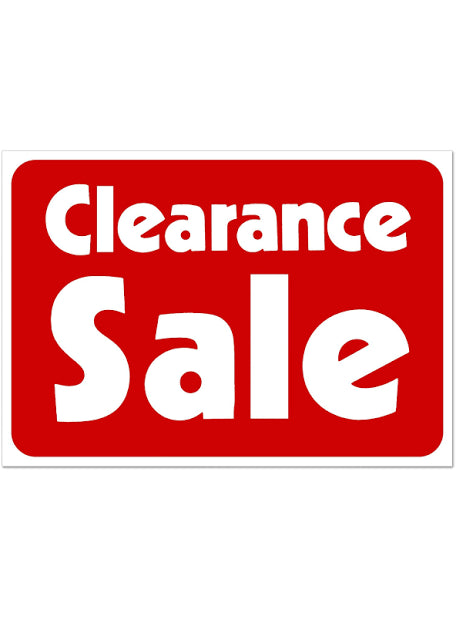 CLEARANCE SALE!!