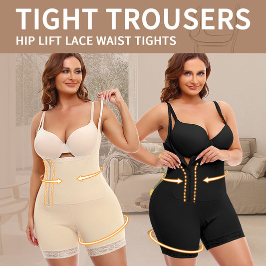 One-piece Waist And Hip Lift Tight Body Plus Size Shapewear