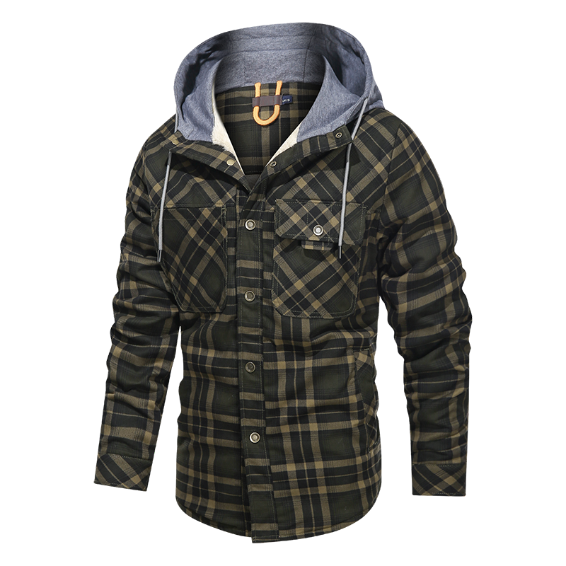 Chaqueta polar con capucha