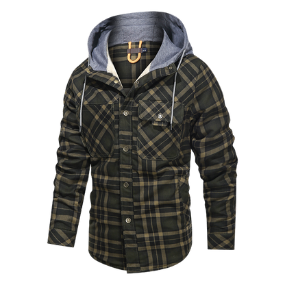 Chaqueta polar con capucha