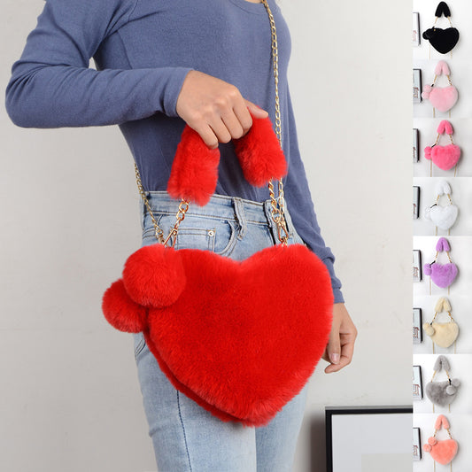 Soft Plush 
Love Handbags