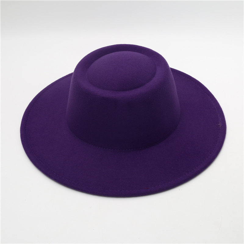 Retro Fedora 8cm Wide Brim