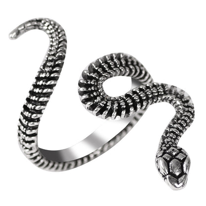 Index Finger Antique Snake Ring