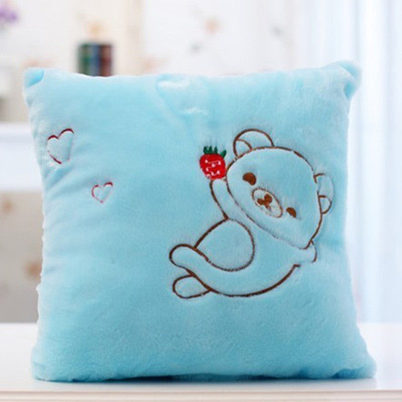 LED Light Stars Plush Pillow