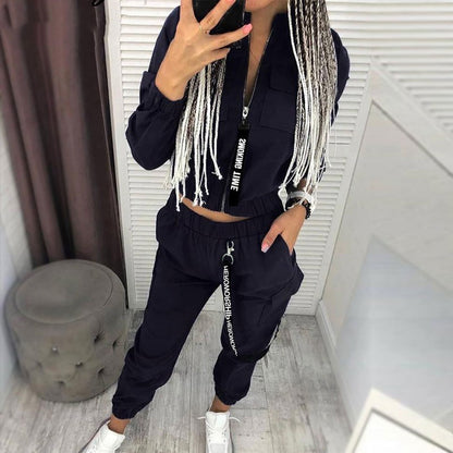 Two piece track suit