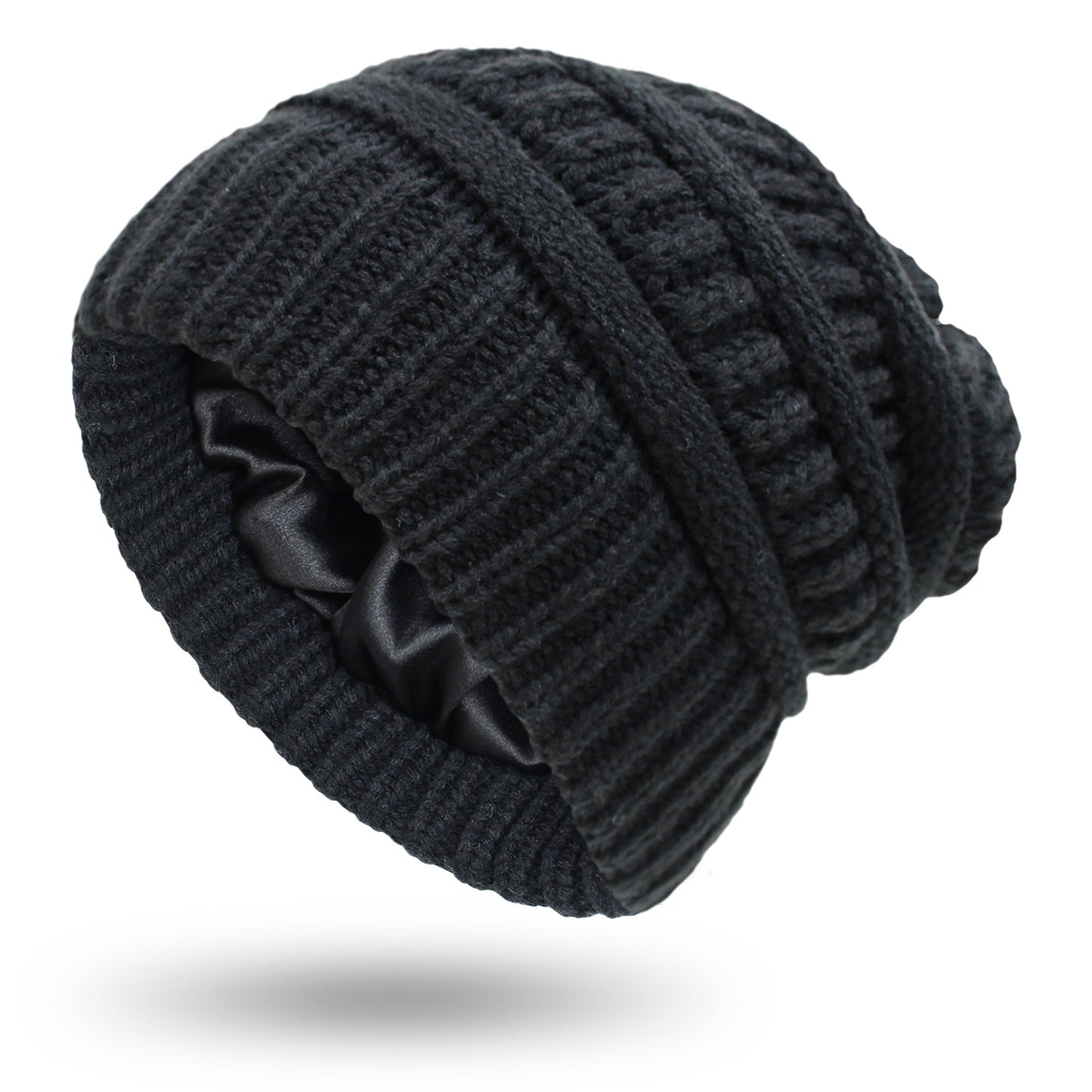 Satin Wool Beanie