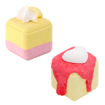 Exfoliating Cake Bath bombs