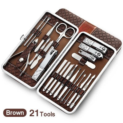 Nail manicure tool kit