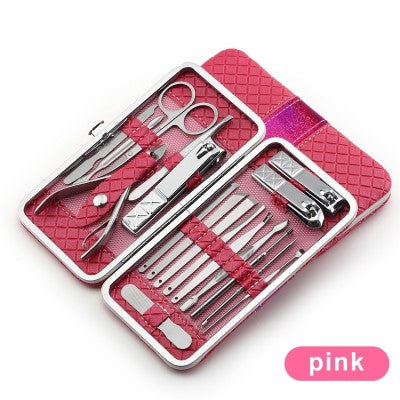 Nail manicure tool kit