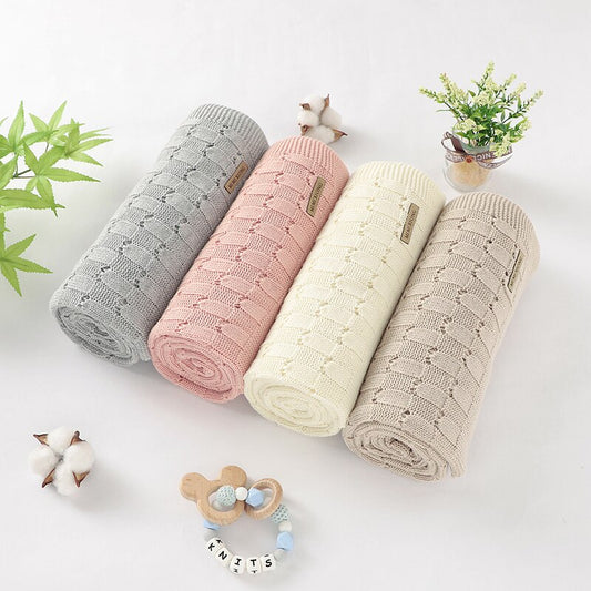 Hollow Multifunctional Cover Blanket For Infants