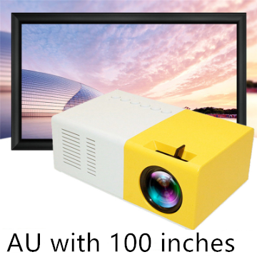 Mini Portable Projector 3D Hd Led Home Theater Cinema HDMI-compatible Usb