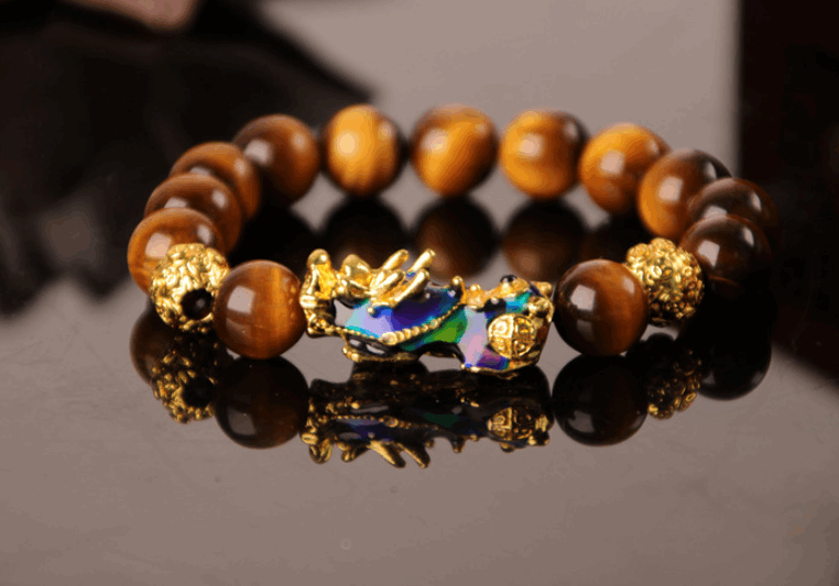 3D Gold Plated PiXiu Bracelet