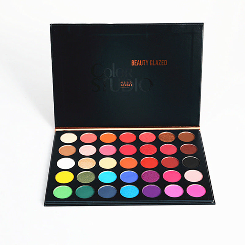 Beauty Glazed 35 Color Studio Sombra de ojos mate de alto brillo