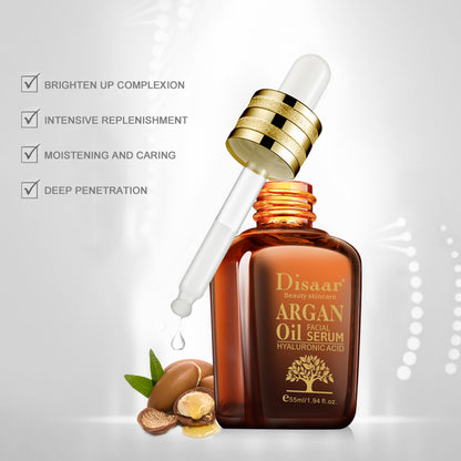 Aceite facial hidratante y iluminador de argán marroquí