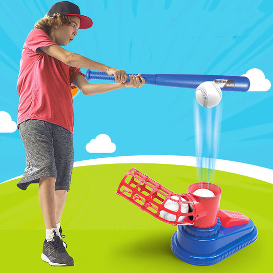 Entrenador de servicio de béisbol para niños, juguetes para deportes al aire libre, Fitness, deportes, lanzador de béisbol