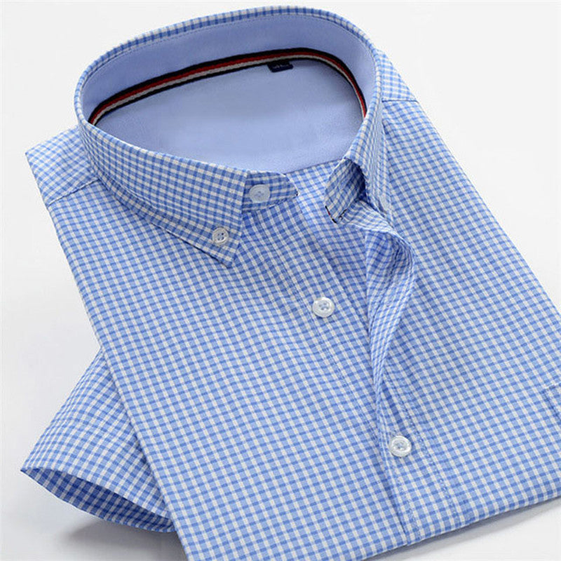 camisa a cuadros de hombre