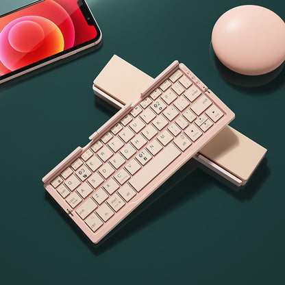 Mini Folding Wireless Bluetooth Keyboard