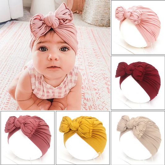 Toddler Baby Bonnet Headwraps