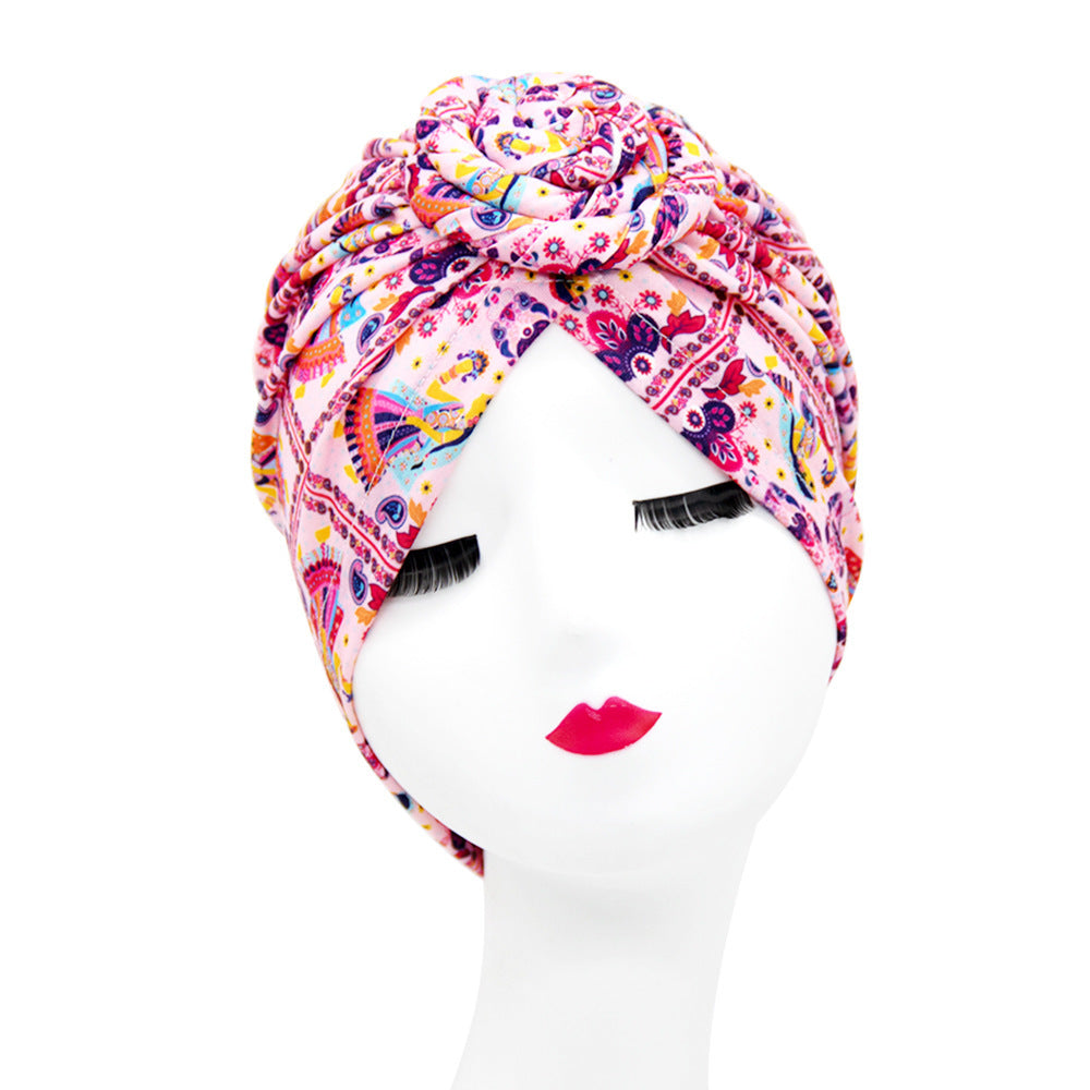 Popular Retro Turban Hats African Handmade