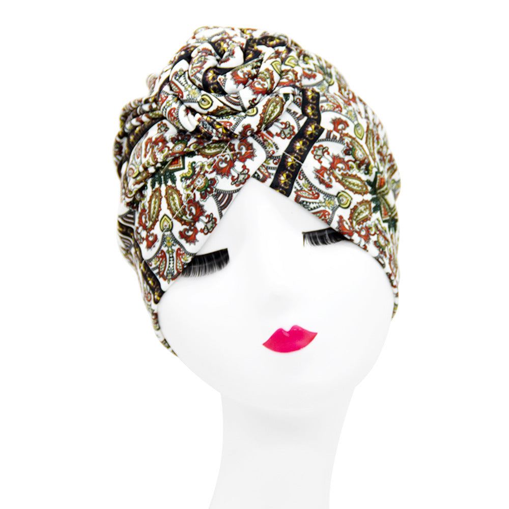 Popular Retro Turban Hats African Handmade