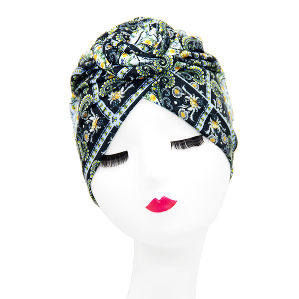 Popular Retro Turban Hats African Handmade