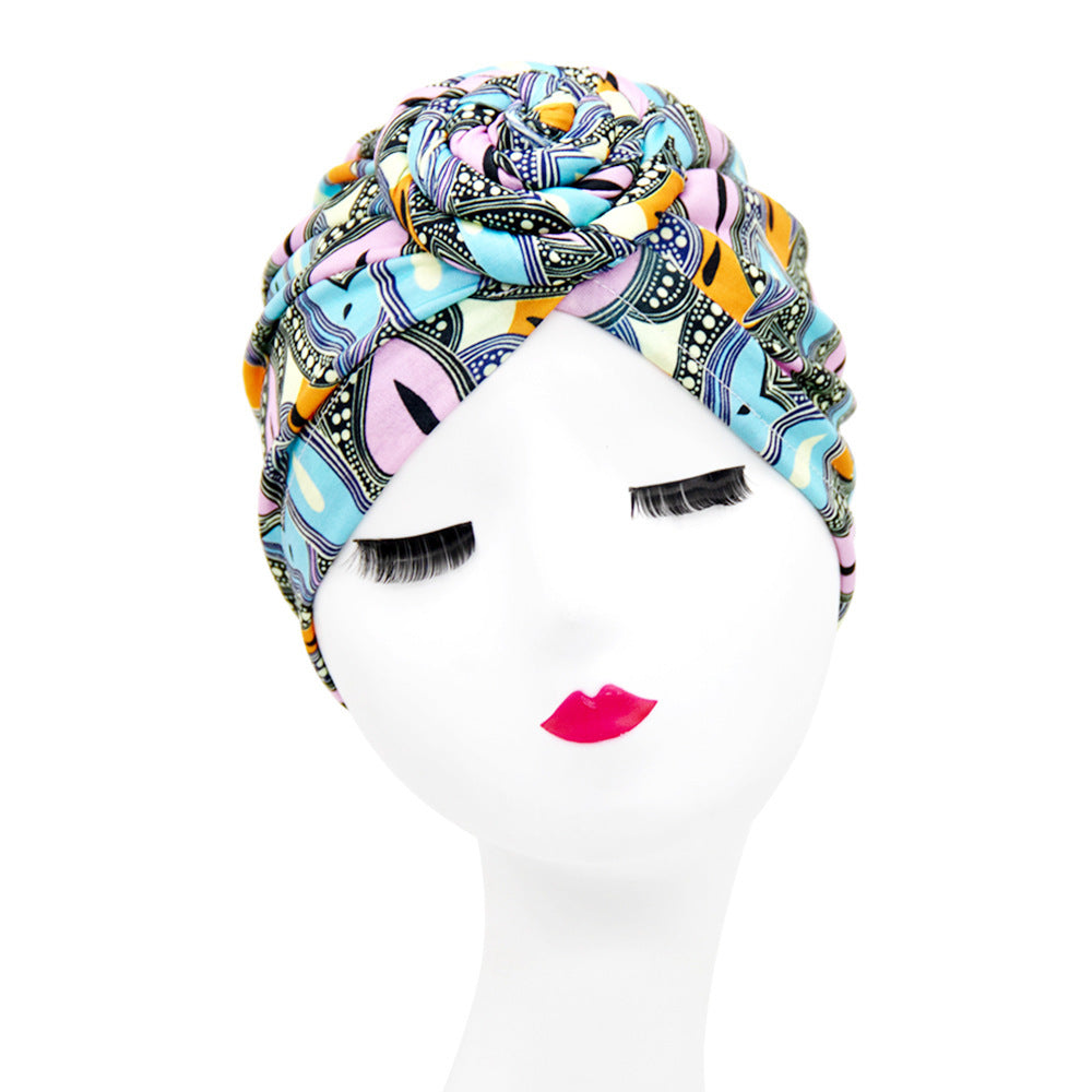 Popular Retro Turban Hats African Handmade