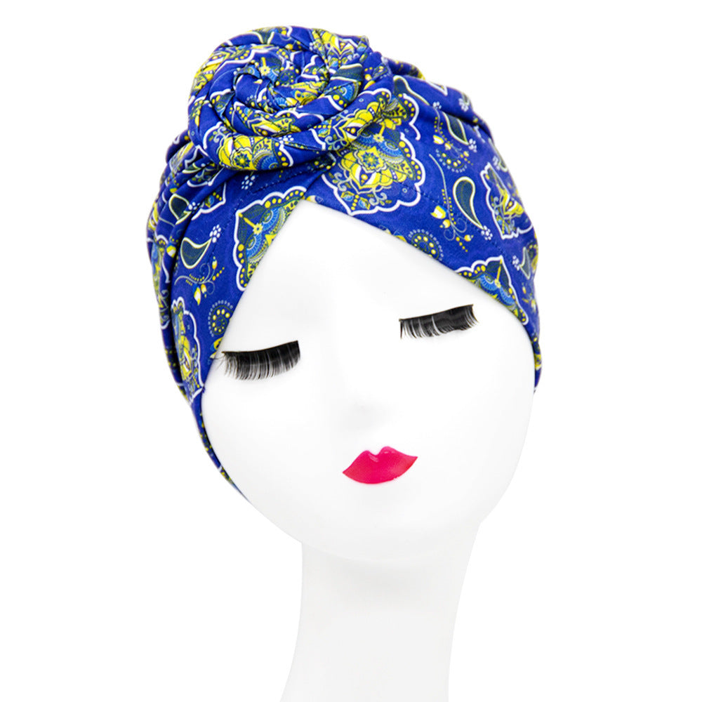 Popular Retro Turban Hats African Handmade