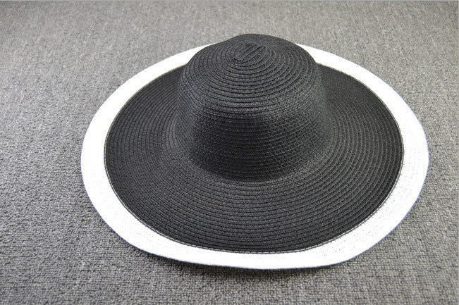 Sombrero de paja grande de gran tamaño