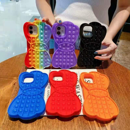 Funda para teléfono con burbujas