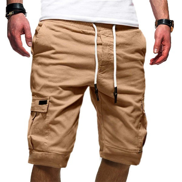 Men Jogger Sports Cargo Shorts