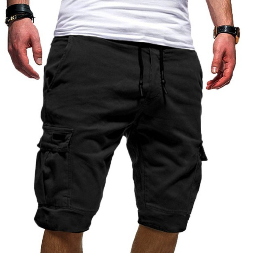 Men Jogger Sports Cargo Shorts