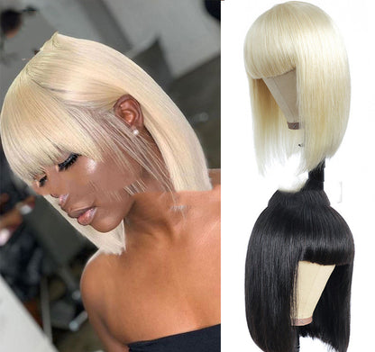 Short Straight Bob Wig