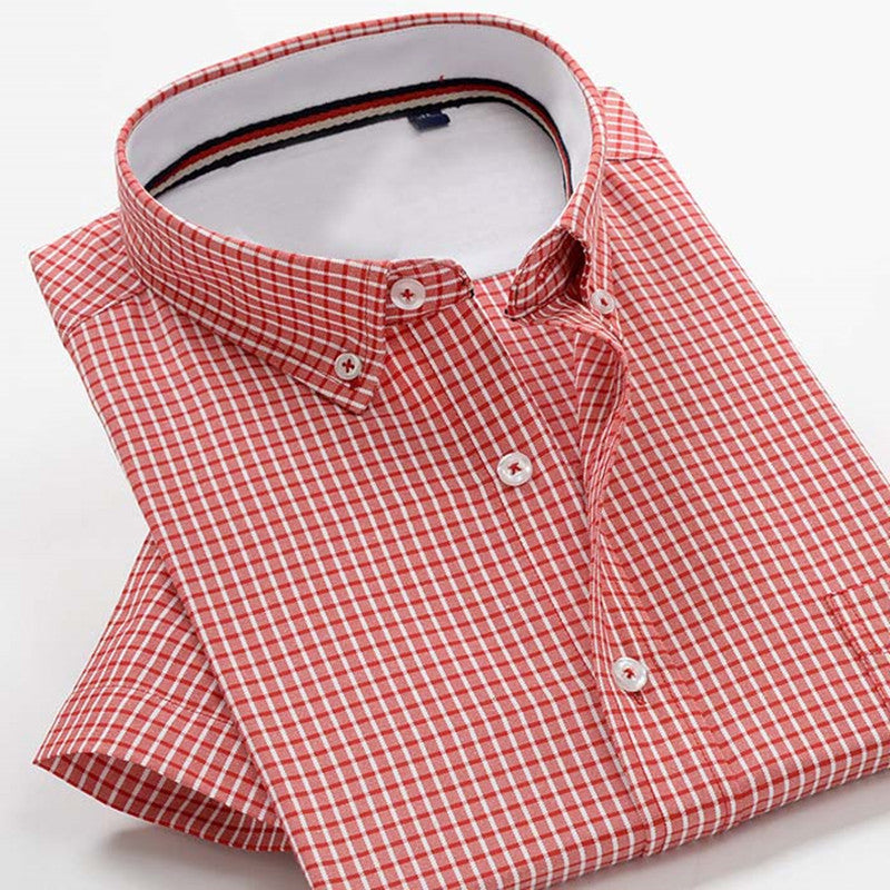 camisa a cuadros de hombre