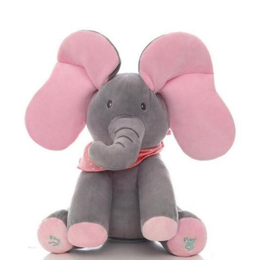 Peek-A-Boo Elephant Plush Toy