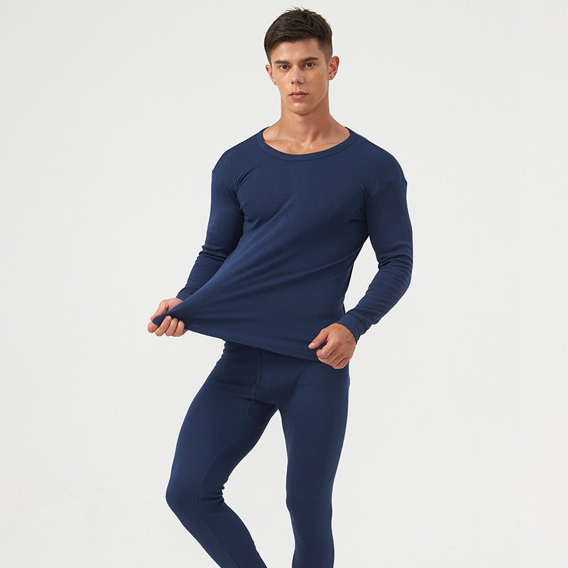 Men and Women Long Johns Shirt+Pants Set