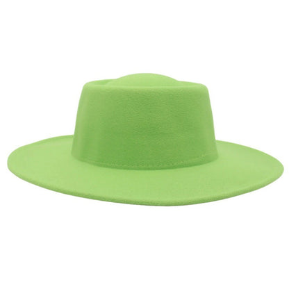 Retro Fedora 8cm Wide Brim