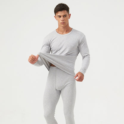 Men and Women Long Johns Shirt+Pants Set