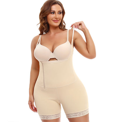 One-piece Waist And Hip Lift Tight Body Plus Size Shapewear