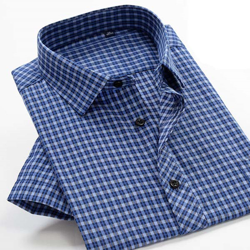 camisa a cuadros de hombre