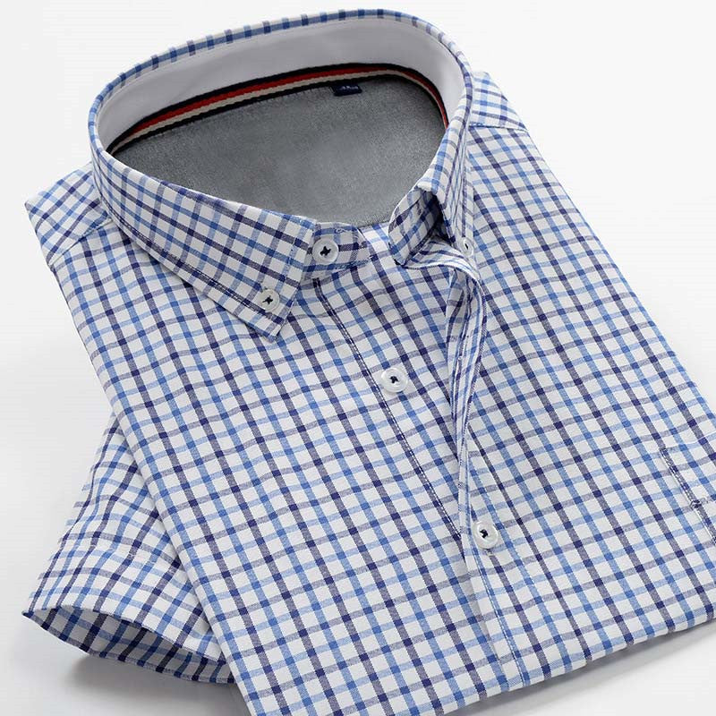 camisa a cuadros de hombre