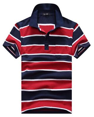 Stripe Men Polo Shirt