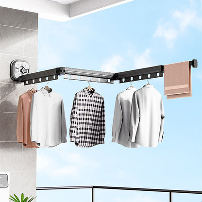 Suction Cup Folding Clothes Hanger