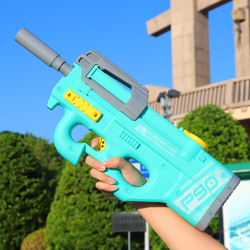 New P90 Electric Water Gun High-Tech Blasting Water Gun For kids and Adults