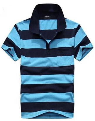 Stripe Men Polo Shirt