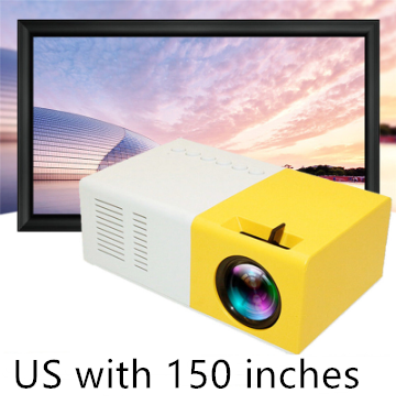 Mini Portable Projector 3D Hd Led Home Theater Cinema HDMI-compatible Usb