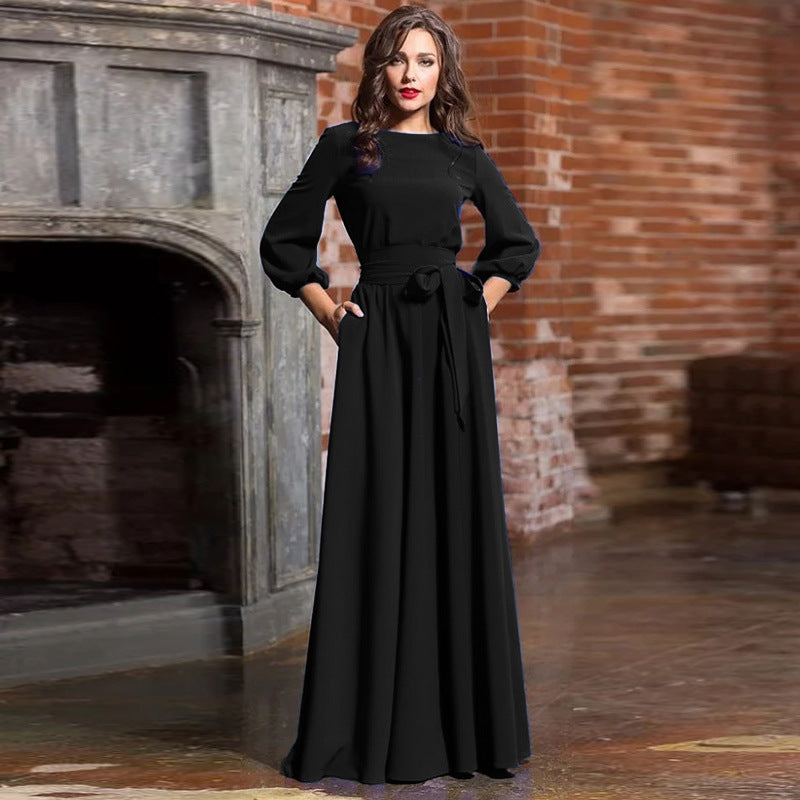 Plus size evening dress