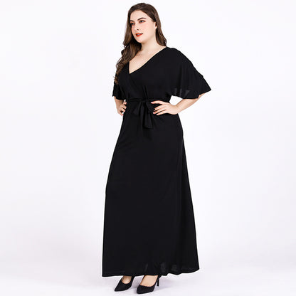 Plus size women's dress