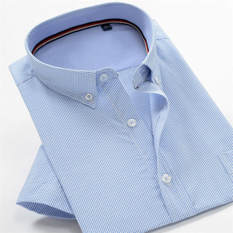 camisa a cuadros de hombre