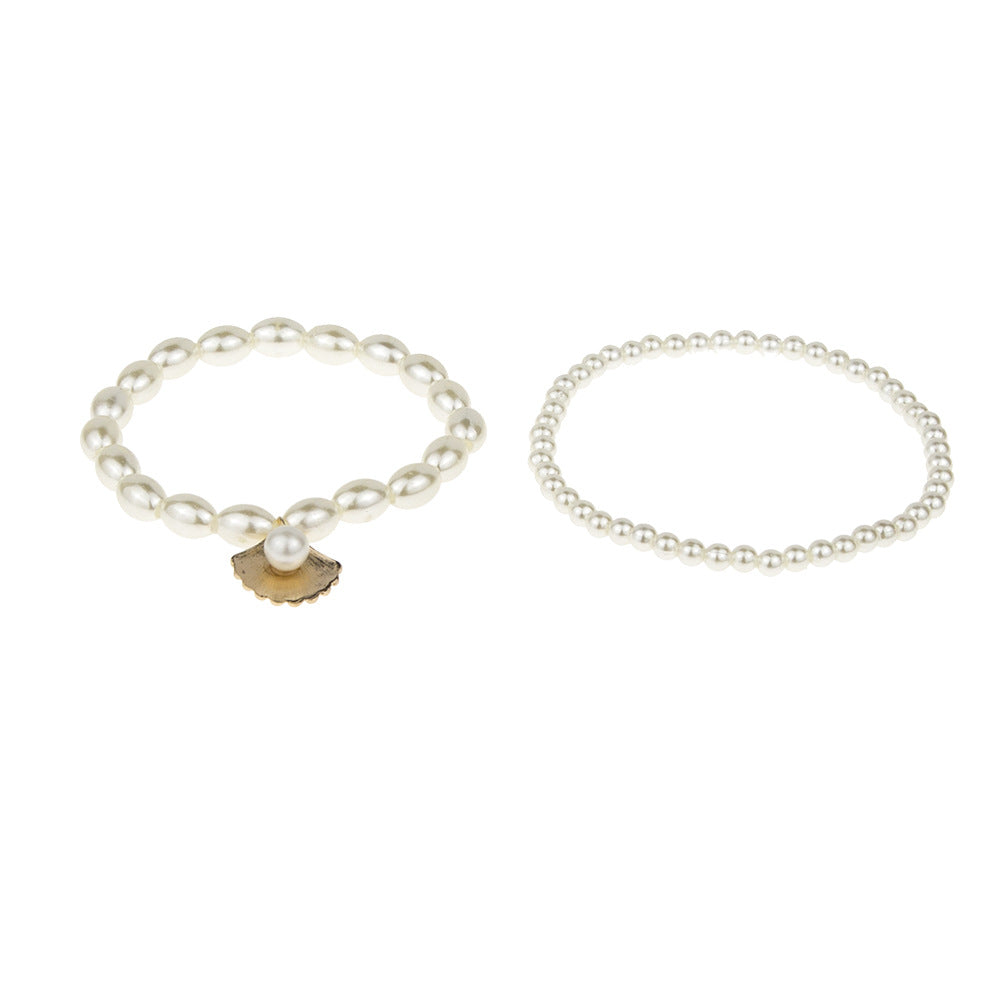 Pearl Anklet Set