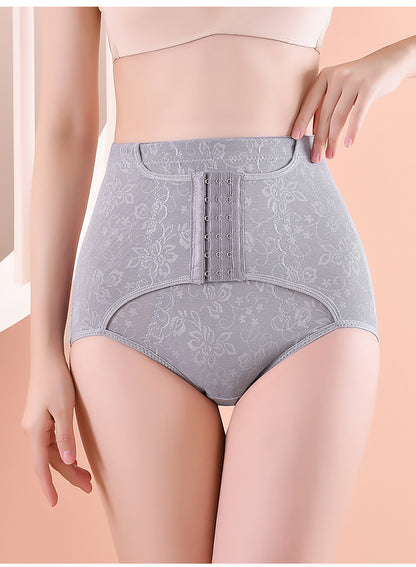 Bragas de cintura media con hebilla para el vientre, levantan las nalgas, moldean la cintura posparto, entrepierna, barriga, pantalones moldeadores de cuerpo transpirables